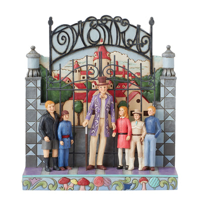 Willy Wonka Diorama Figurine - Willy Wonka by Jim Shore - Jim Shore Designs UK