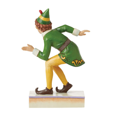 Smiling is My Favourite (Buddy in Crouching Pose Figurine) - Elf by Jim Shore - Jim Shore Designs UK