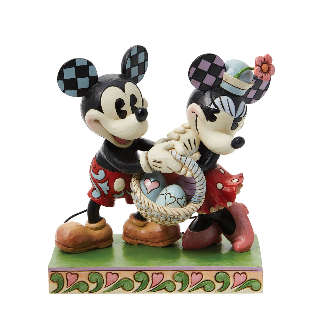 Springtime Sweethearts (Mickey and Minnie Easter Figurine) - Disney Traditions by Jim Shore