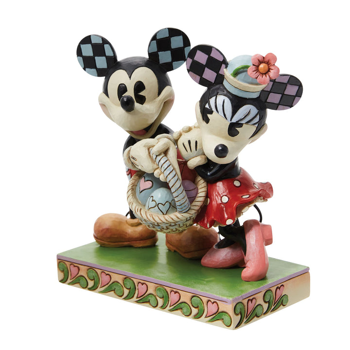 Springtime Sweethearts (Mickey and Minnie Easter Figurine) - Disney Traditions by Jim Shore