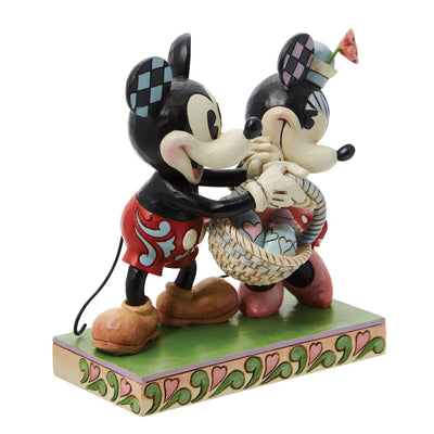 Springtime Sweethearts (Mickey and Minnie Easter Figurine) - Disney Traditions by Jim Shore