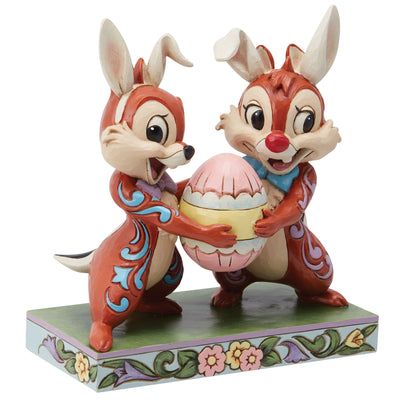 Mischievous Bunnies (Chip 'n' Dale Easter Figurine) - Disney Traditions by Jim Shore