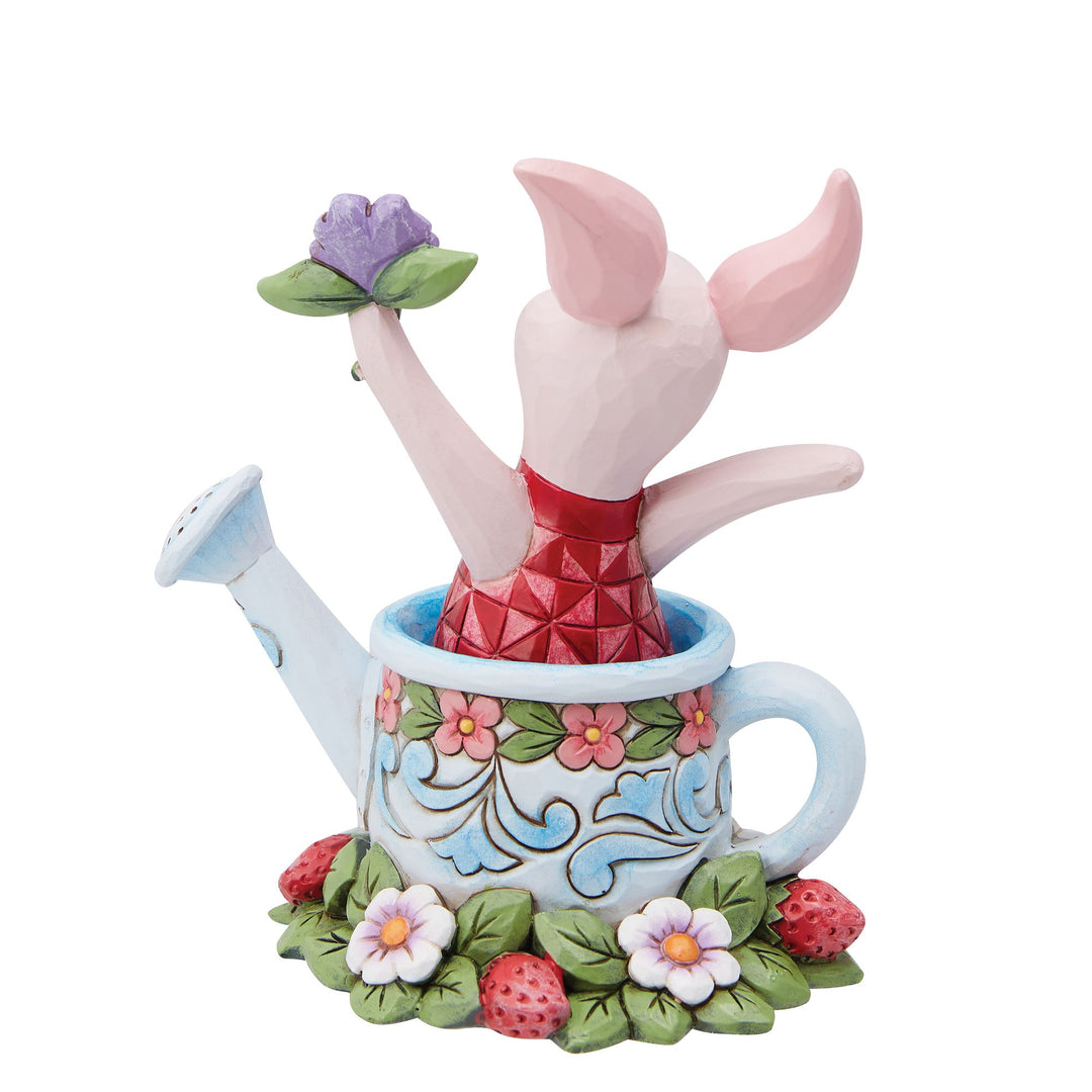 Picked for You (Piglet in a Watering Can Figurine) - Disney Traditions by jim Shore