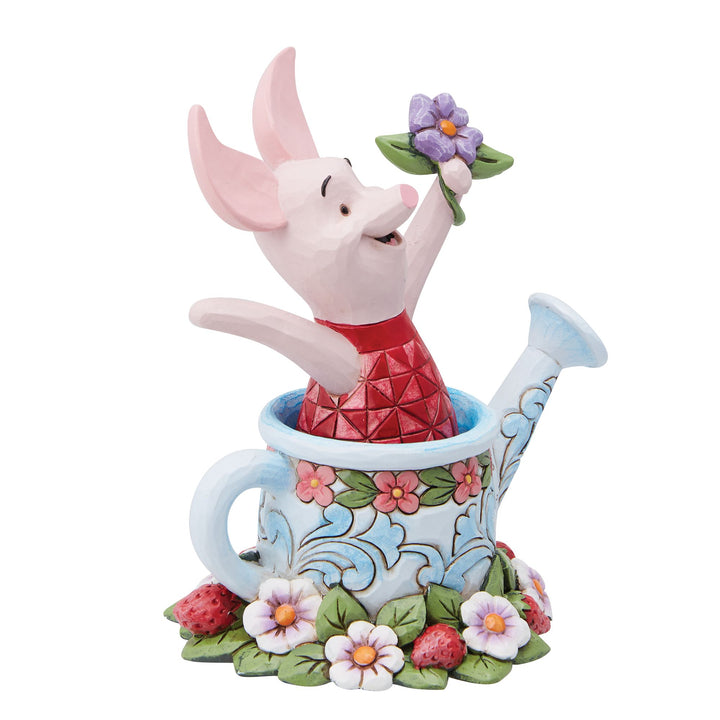 Picked for You (Piglet in a Watering Can Figurine) - Disney Traditions by jim Shore