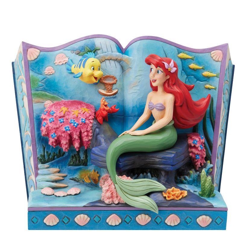 Disney Traditions Collection by Jim Shore Ariel with Flounder The Little  Mermaid Figurine