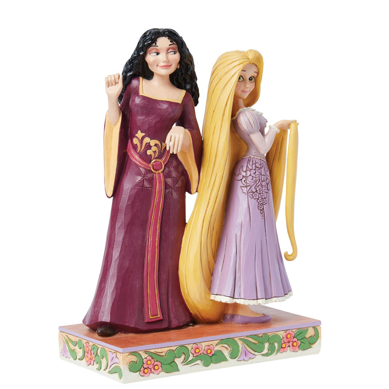 Selfish and Spirited (Rapunzel vs Mother Gothel Figurine) - Disney Traditions byJim Shore