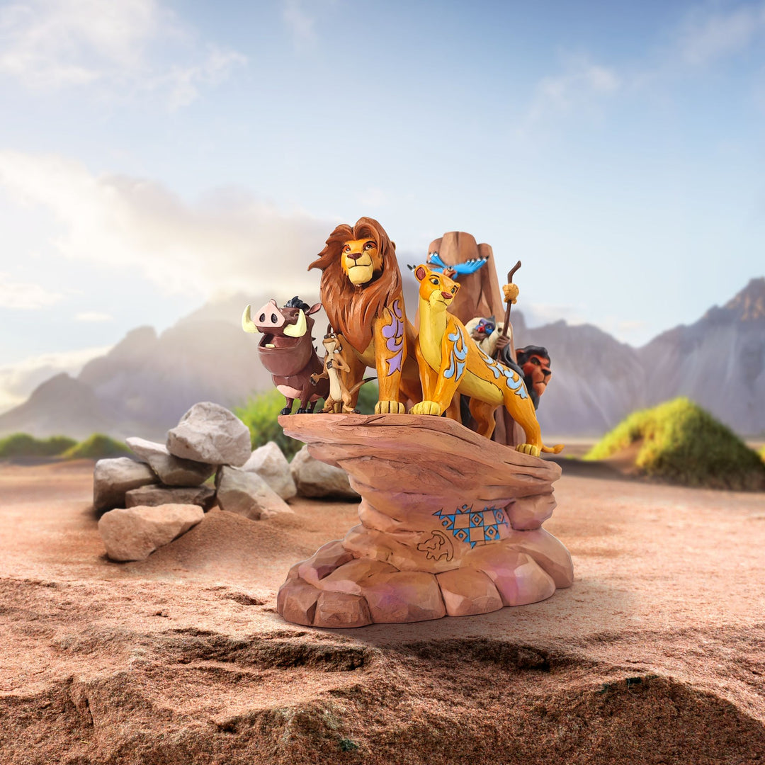 Pride Rock (Lion King Carved in Stone) - Disney Traditions by Jim Shore