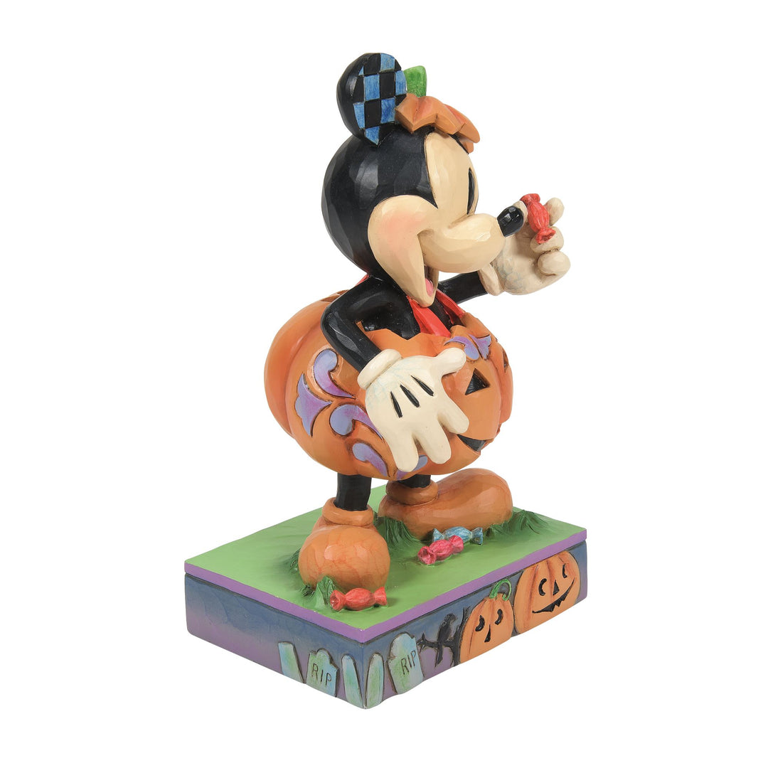 Mick-O-Lantern (Mickey Mouse Pumpkin Costume Figurine) - Disney Traditions by Jim Shore