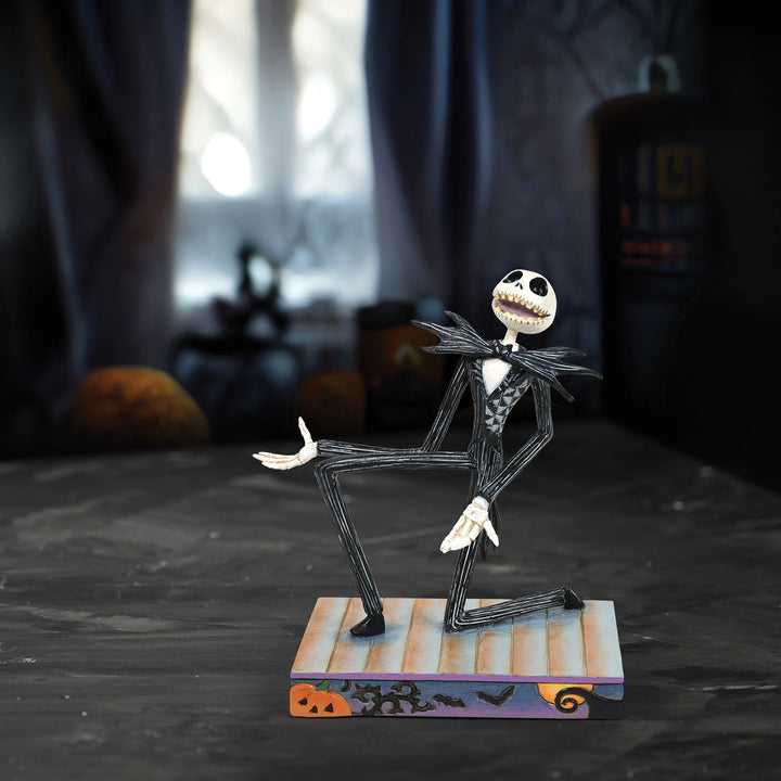 Master of Fright (Jack Skellington Perosnality Pose Figurine) - Disney Traditions by Jim Shore