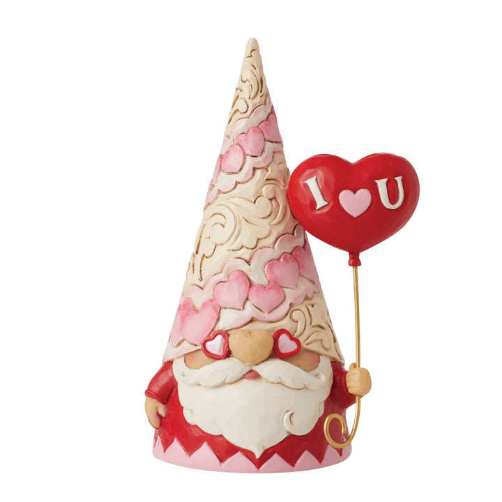 Filled with Love (Gnome with Heart Balloon Figurine) - Heartwood Creek by Jim Shore