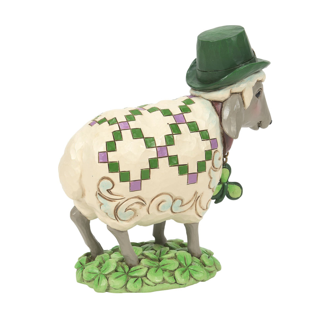 Irish Woolie (Irish Sheep Figurine) - Heartwood Creek by Jim Shore