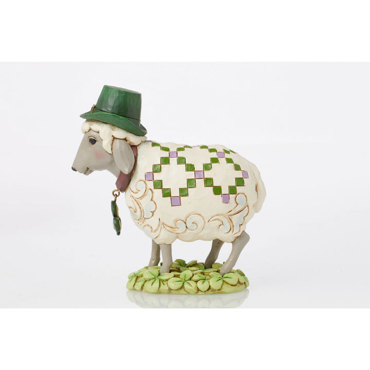 Irish Woolie (Irish Sheep Figurine) - Heartwood Creek by Jim Shore