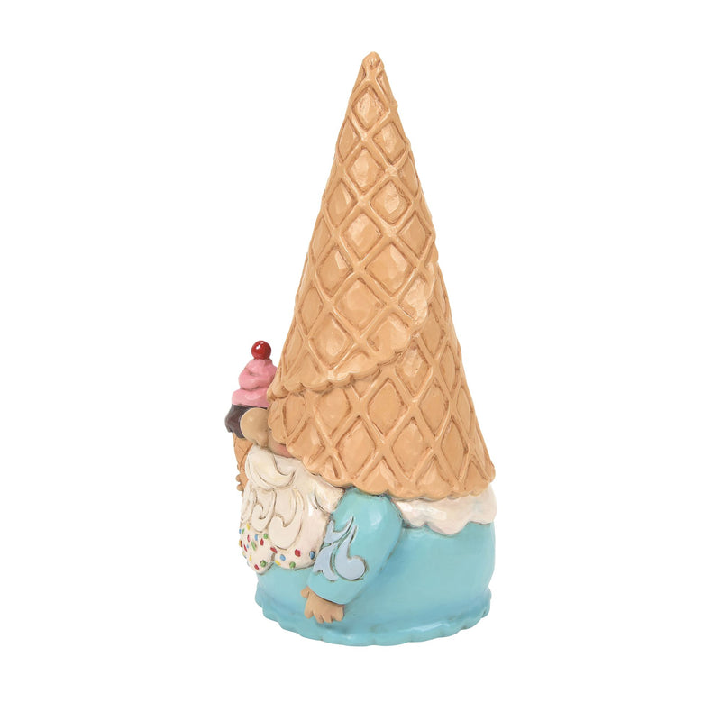 Soft Serve Gnome (Ice Cream Gnome Figurine) - Heartwood Creek by Jim Shore - Jim Shore Designs UK
