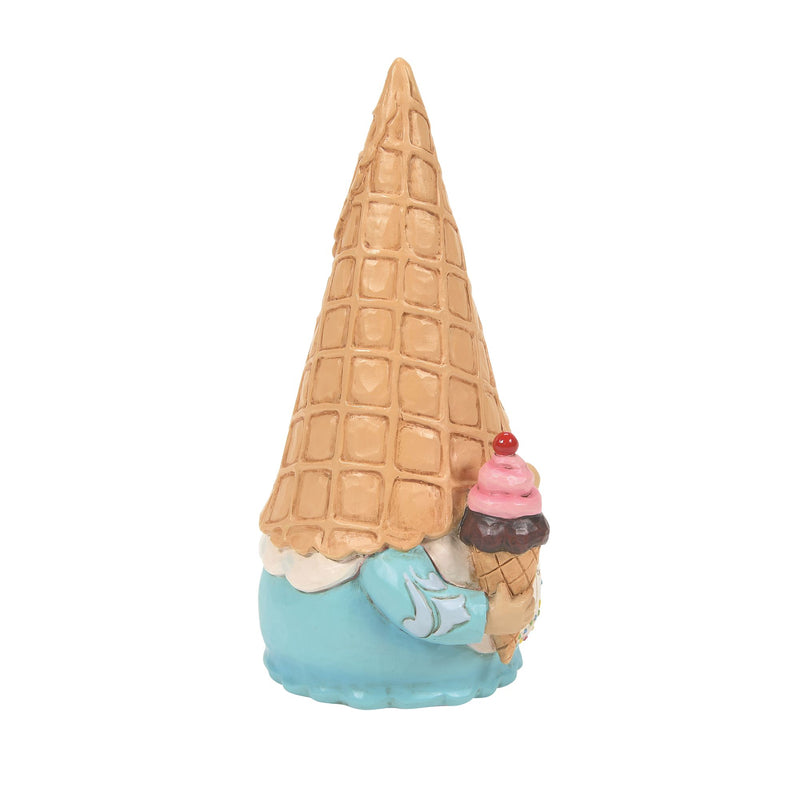 Soft Serve Gnome (Ice Cream Gnome Figurine) - Heartwood Creek by Jim Shore - Jim Shore Designs UK