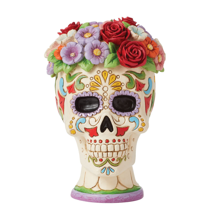 Sensational Sugar Skull (Day of the Dead Sugar Skull with Flower Crown) - Heartwood Creek by Jim Shore