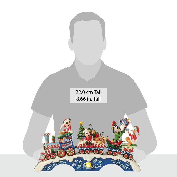 Christmas Cheer on Track (Mickey & friends LED Musical Train)