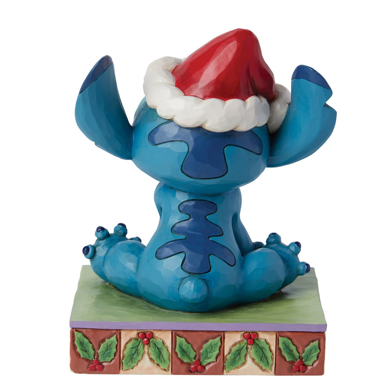 Christmas Buddies (Santa Stitch with Scrump Figurine) - Disney Traditions by JimShore