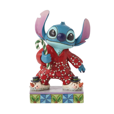 Christmas Morning (Christmas PJs Stitch Figurine) - Disney Traditions by Jim Shore