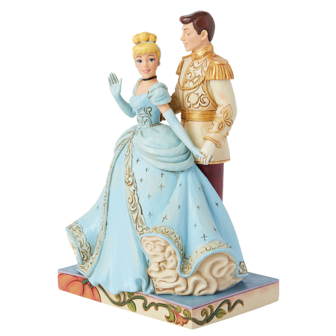 A Fairytale Love (Cinderella & Prince Love Figurine) - Disney Traditions by JimShore