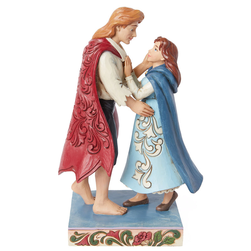 The Beauty of Love (Belle and Prince Love Figurine) - Disney Traditions by Jim Shore