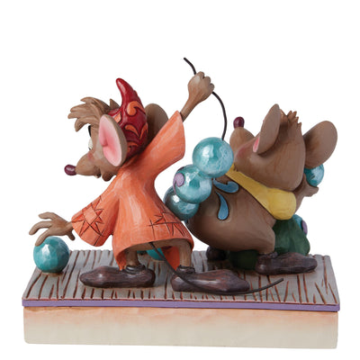 Beads for Cinderelly (Jaq & Gus Figurine) - Disney Traditions by Jim Shore