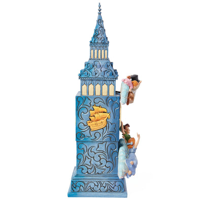 Time To Find Neverland (Peter Pan Clock) - Disney Traditions by Jim Shore