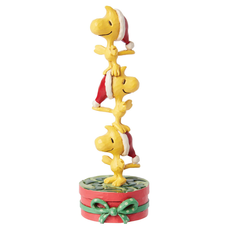 Flock Together (Woodstock Stacked Figurine) - Peanuts by Jim Shore