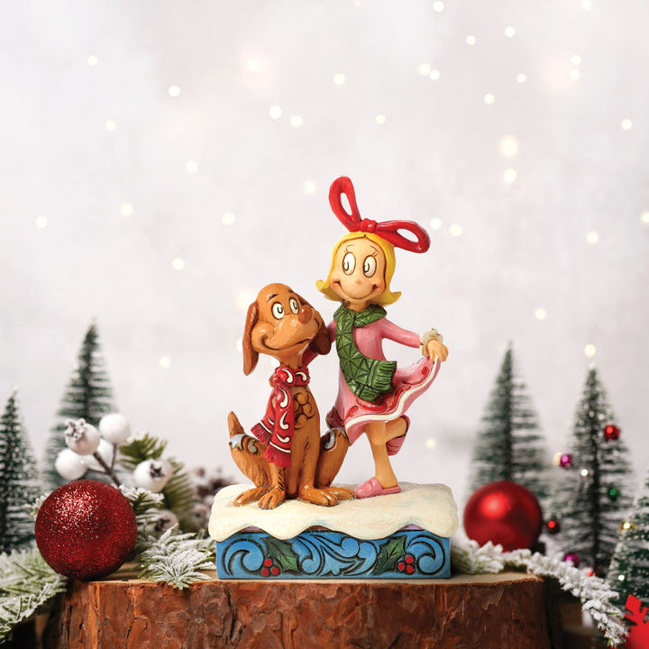 Cindy & Max Figurine - The Grinch by Jim Shore