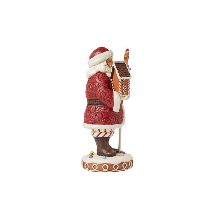 Have A Sweet Christmas (Gingerbread Santa with Staff) - Heartwood Creek by Jim Shore