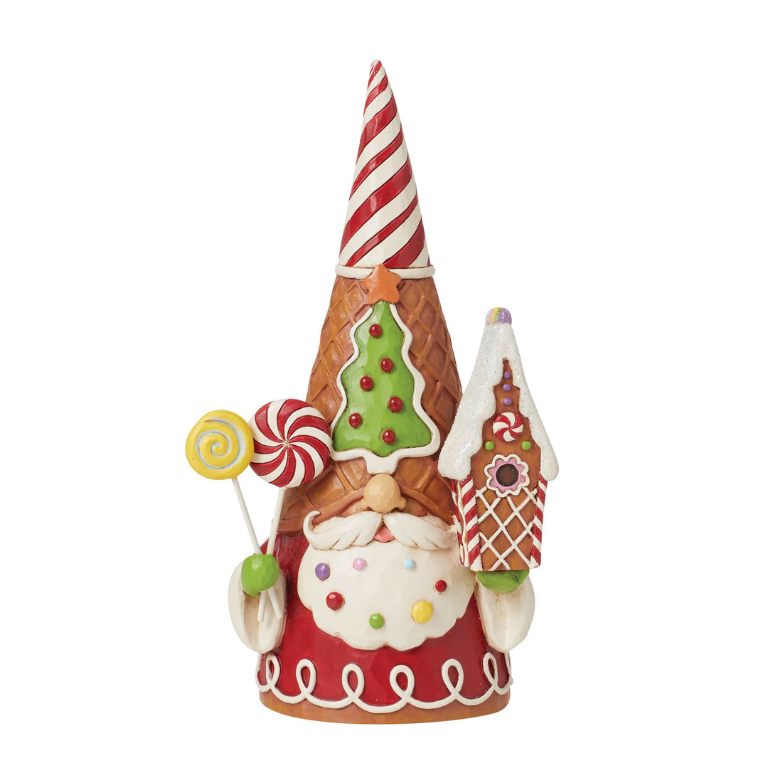 Ginger-Gnome Treats (Gingerbread Gnome Figurine) - Heartwood Creek by Jim Shore