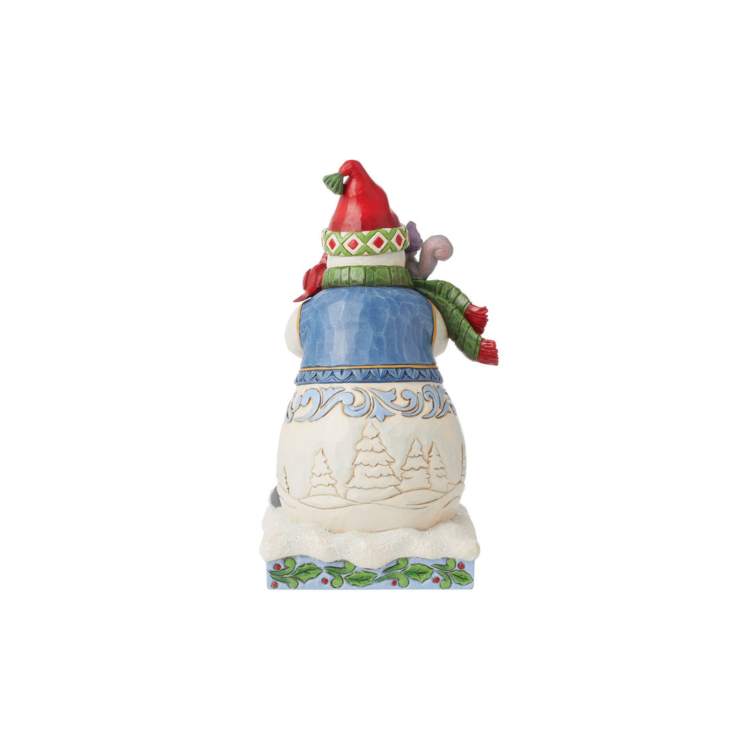 Christmas Sing-Along (Snowman with Carolling Animals Figurine) - Heartwood Creekby Jim Shore