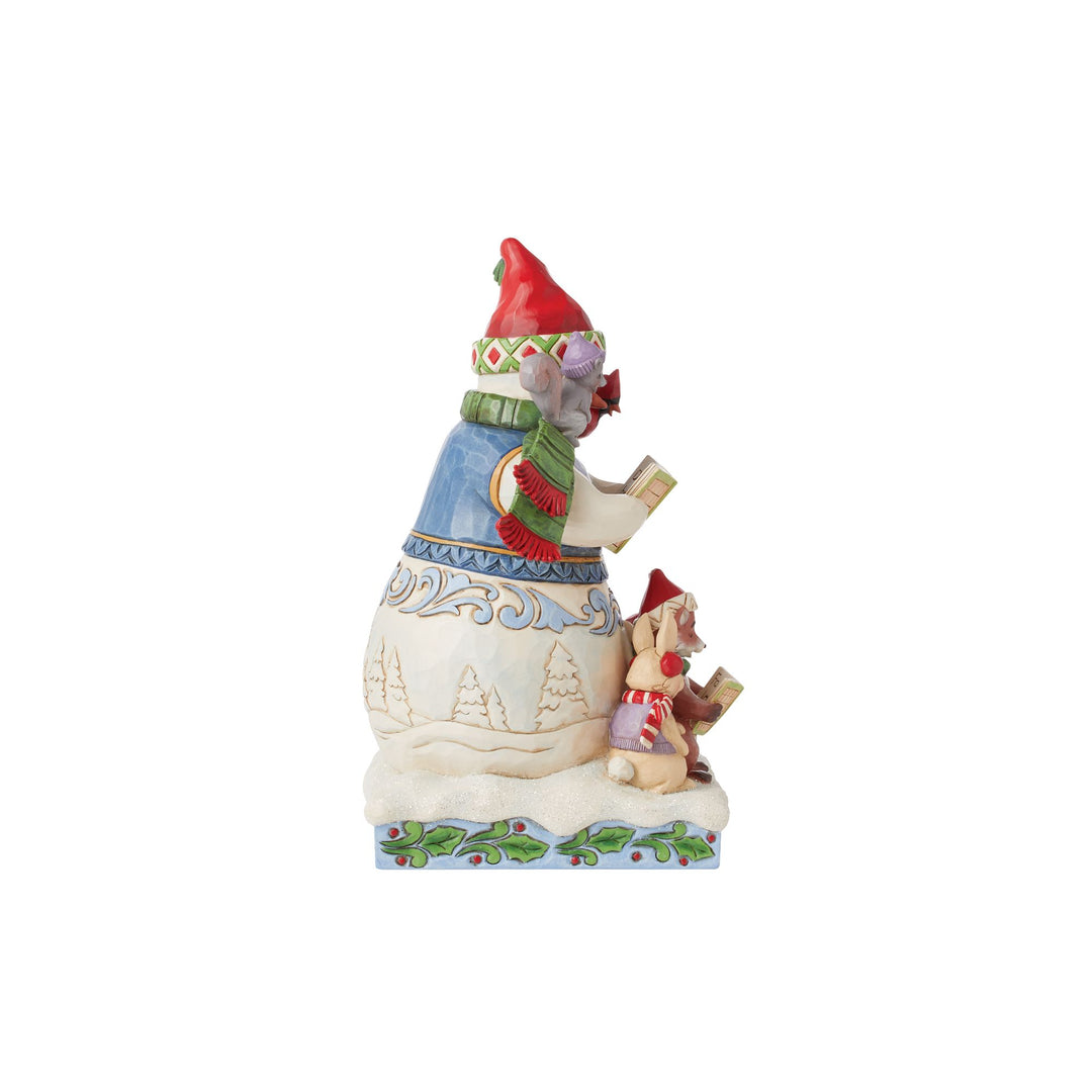 Christmas Sing-Along (Snowman with Carolling Animals Figurine) - Heartwood Creekby Jim Shore