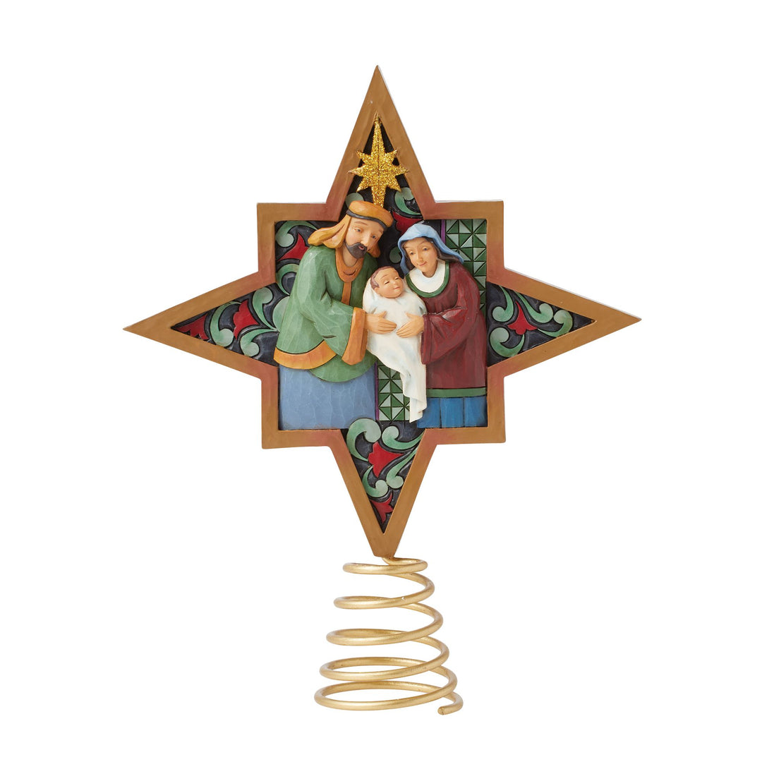 Nativity Star Tree Topper - Heartwood Creek by Jim Shore