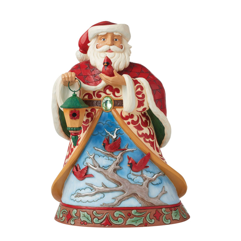 Spreading Christmas Joy & Peace (Limited Edition Deluxe Collectors Santa) - Heartwood Creek by Jim Shore