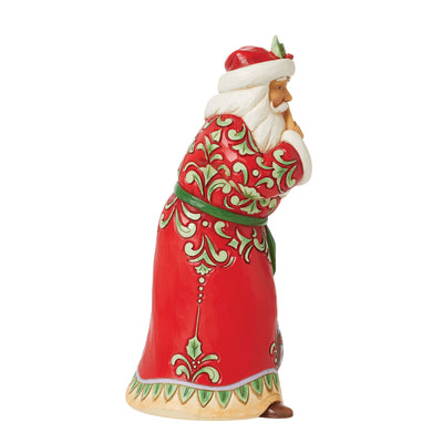 Secret Santa (Shushing Santa Figurine) - Heartwood Creek by Jim Shore