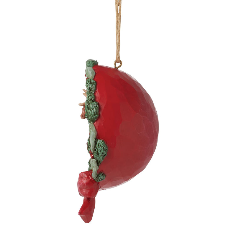 Santa Diorama Hanging Ornament - Heartwood Creek by Jim Shore