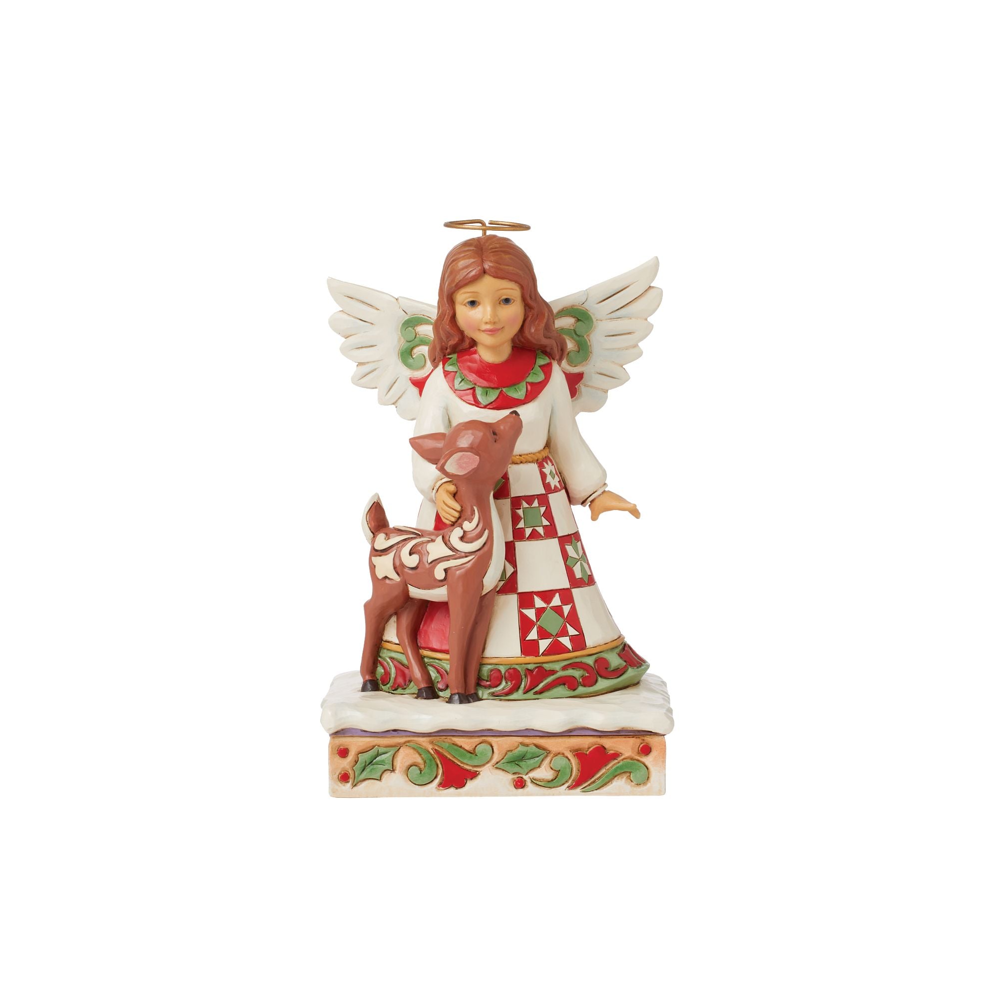 Jim Shore Faith Rings Loud & Clear Polyresin Victorian Angel 2024 Enesco 6006597 NEW