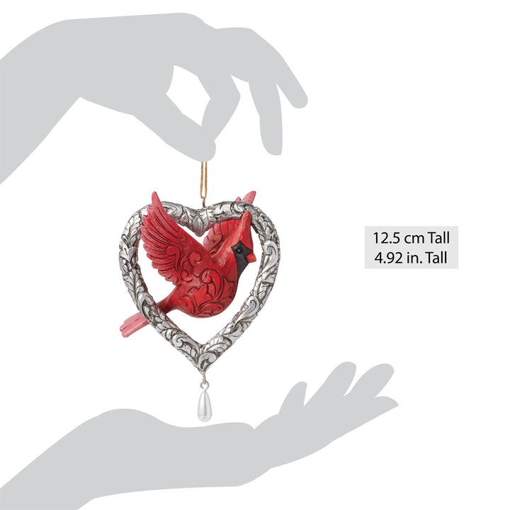 Forever in My Heart (Caring Cardinal Hanging Ornament)