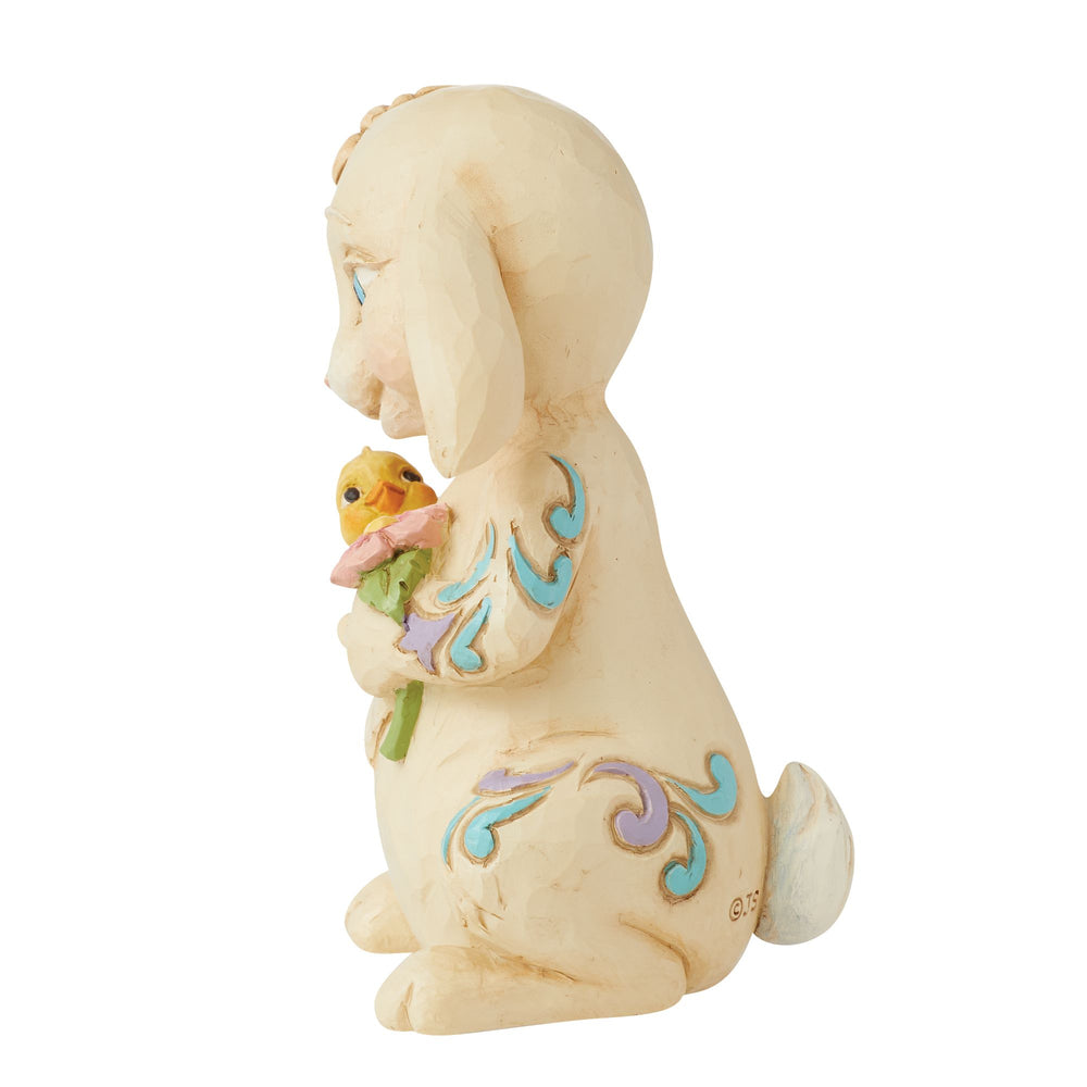 Enesco Jim Shore Heartwood Creek White Woodland Gnome Acorn Hat Figurine 4.6 In Enesco Jim Shore Heartwood Creek White Woodland Gnome Acorn Hat Figurine 4.6 In