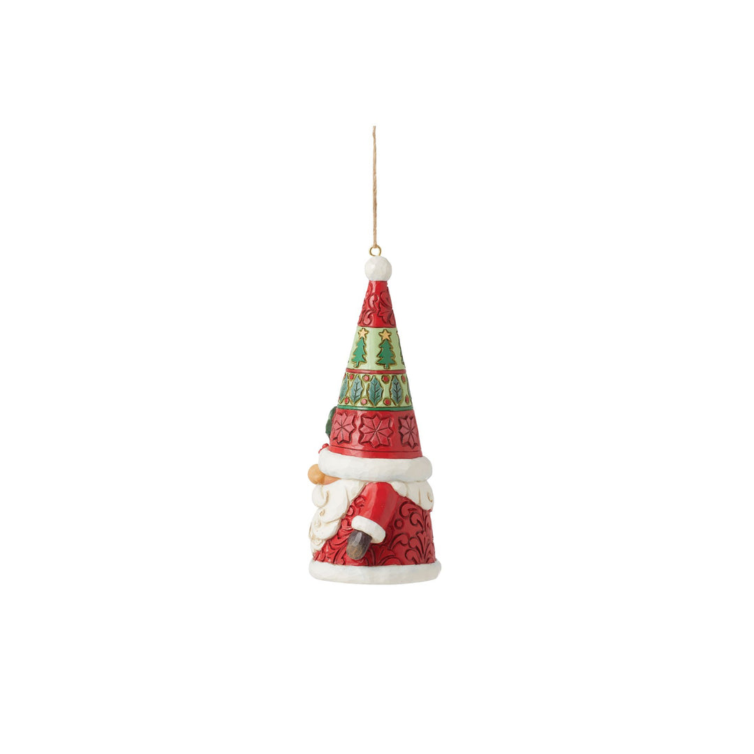 Santa Gnome Hanging Ornament - Heartwood Creek by Jim Shore