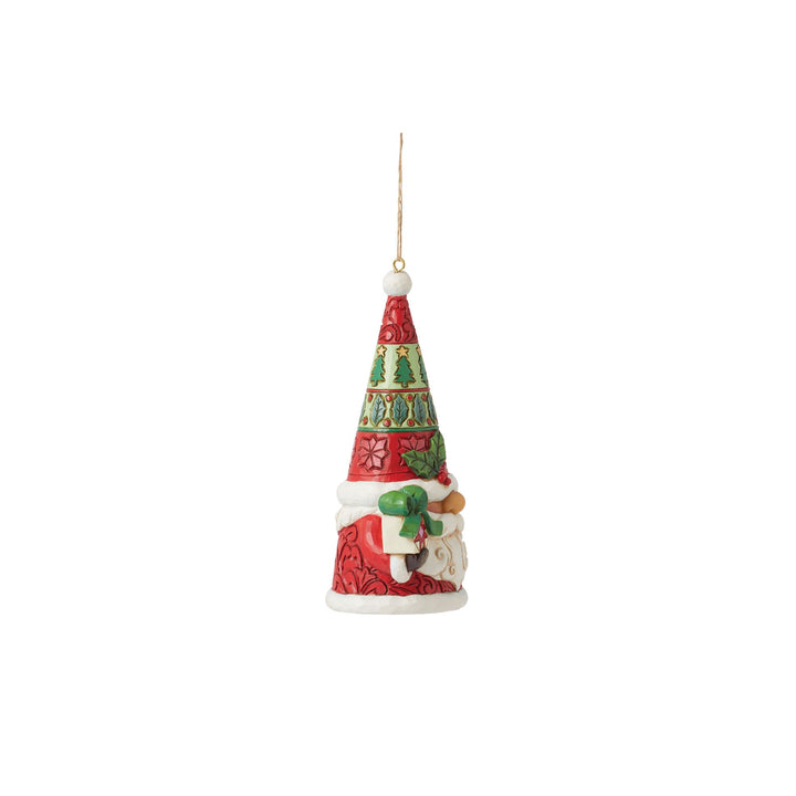 Santa Gnome Hanging Ornament - Heartwood Creek by Jim Shore