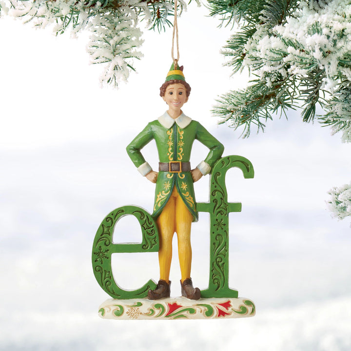 Buddy the Elf Hanging Ornament - Elf by Jim Shore