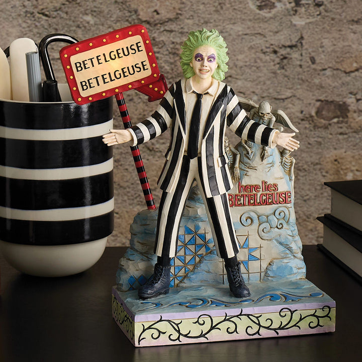 Here's Johnny (Beetlejuice LED Figurine) - Beetlejuice by Jim Shore