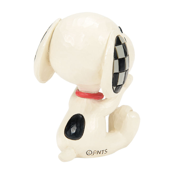 Laughing Snoopy Mini Figurine - Peanuts by Jim Shore