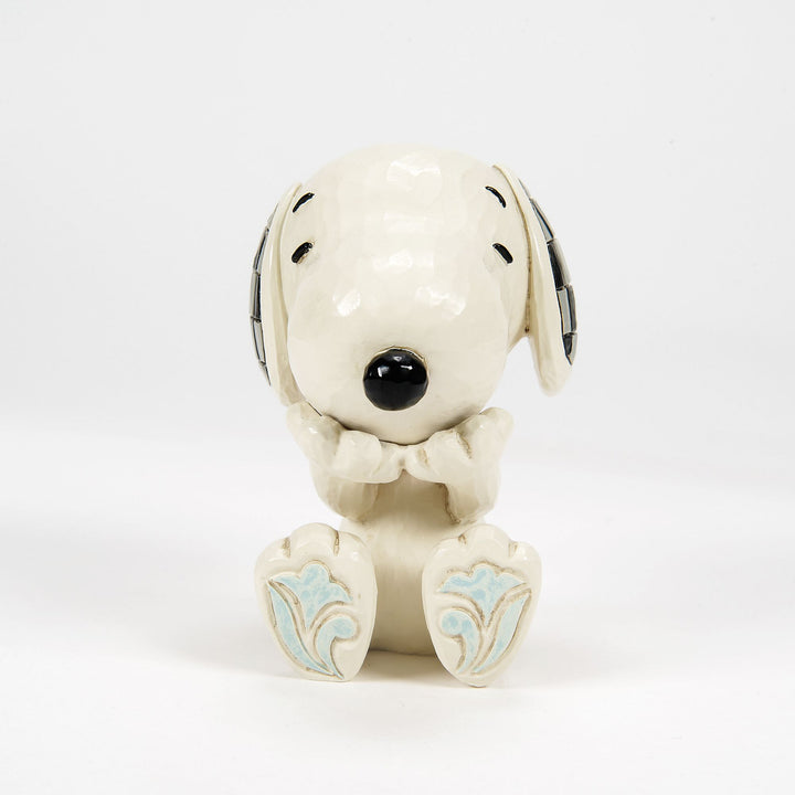 Laughing Snoopy Mini Figurine - Peanuts by Jim Shore