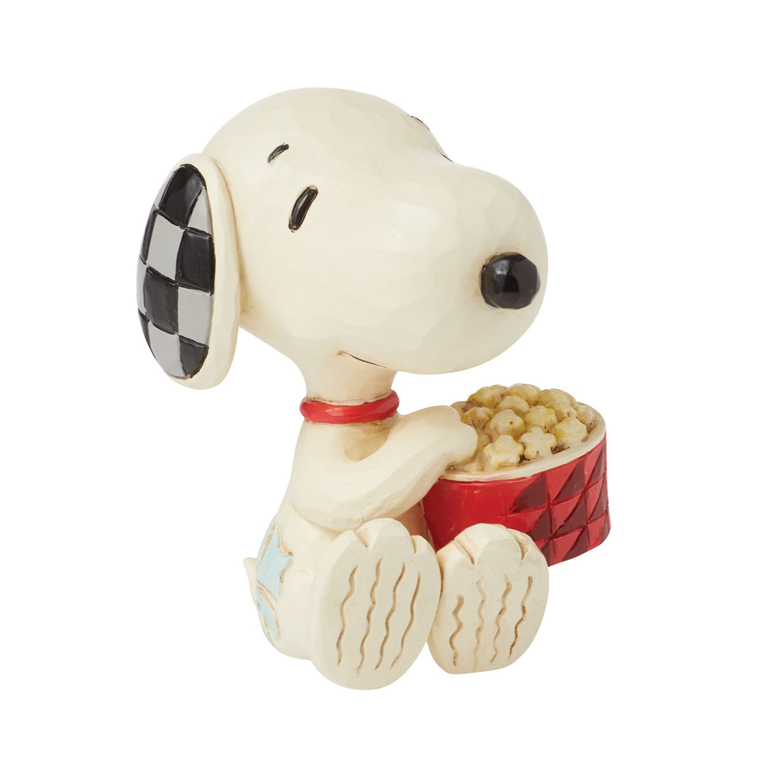 Snoopy Popcorn Mini Figurine - Peanuts by Jim Shore