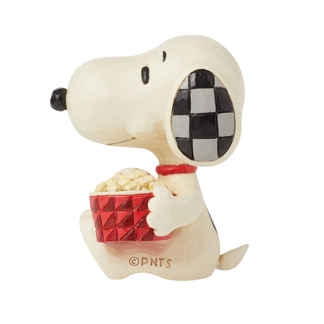 Snoopy Popcorn Mini Figurine - Peanuts by Jim Shore