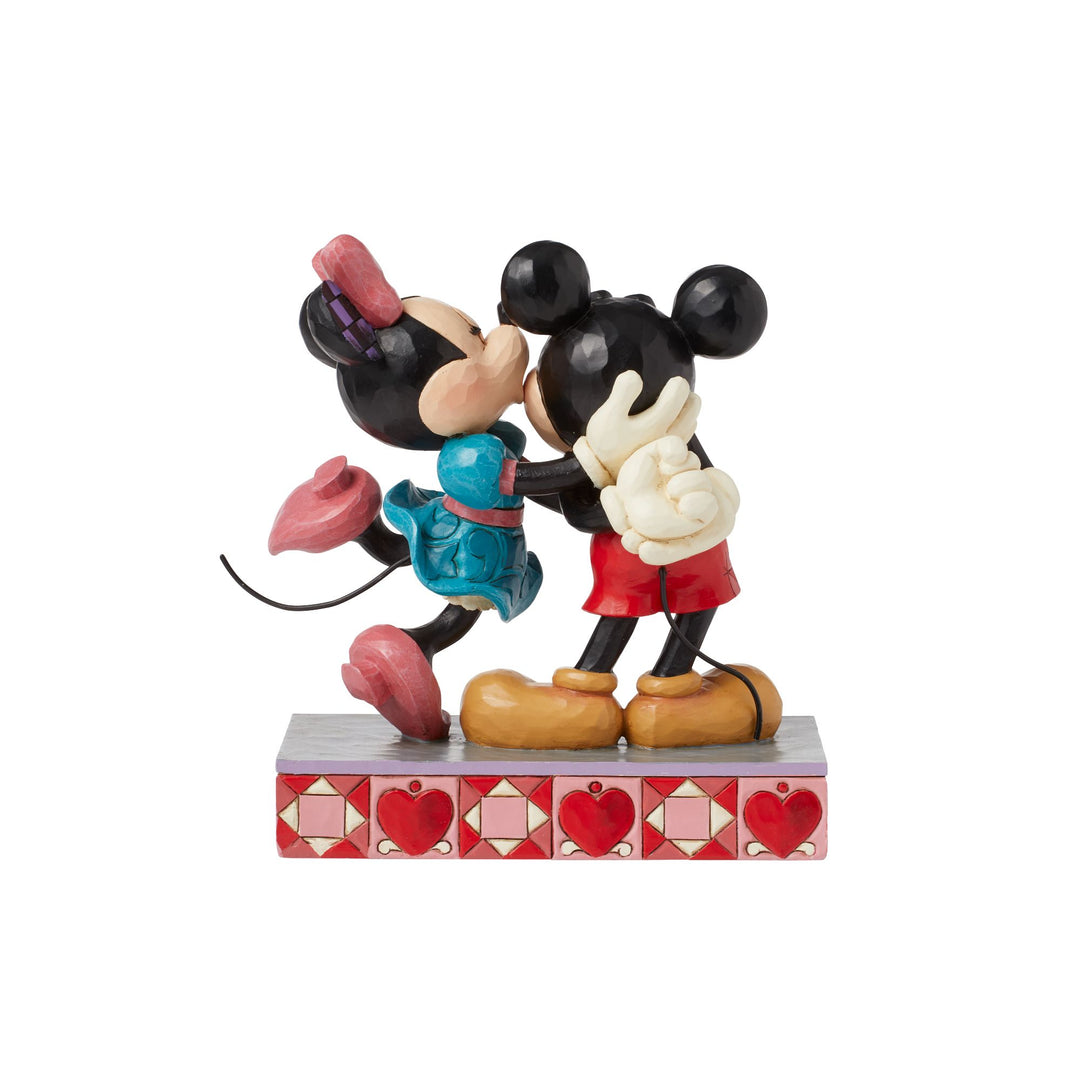 Hugs & Kisses (Mickey & Minnie Love Figurine) - Disney Traditions by Jim Shore