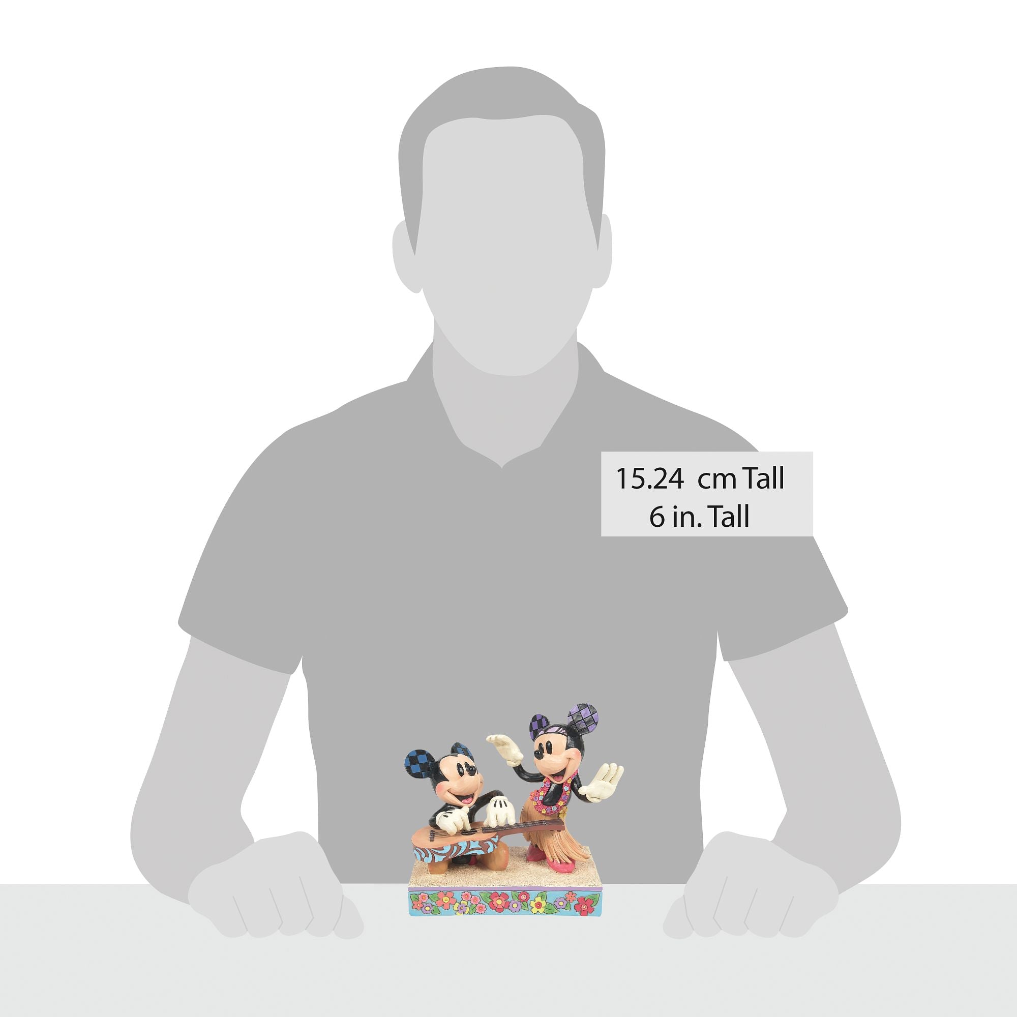 enesco ジムショア ミッキー&ミニー Hawaiian Holiday Hawaiian Holiday (Mickey & Minnie Hawaii Figurine) - Disney