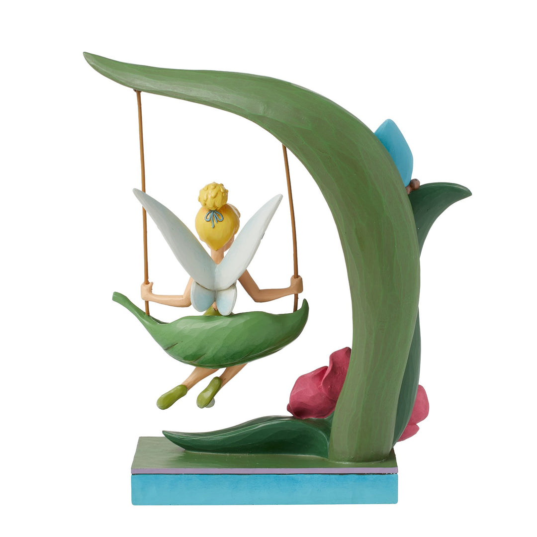 Suspended in Springtime Music (Tinker Bell on Swing Figurine) - Disney Traditions by Jim Shore